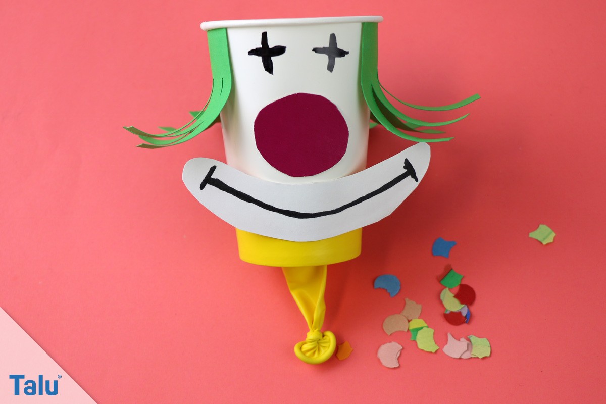 Clown basteln