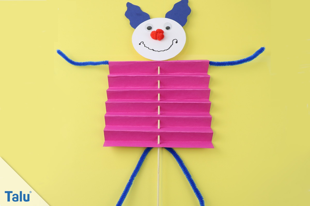 Clown basteln