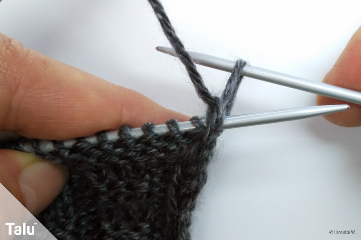 Männerschal stricken