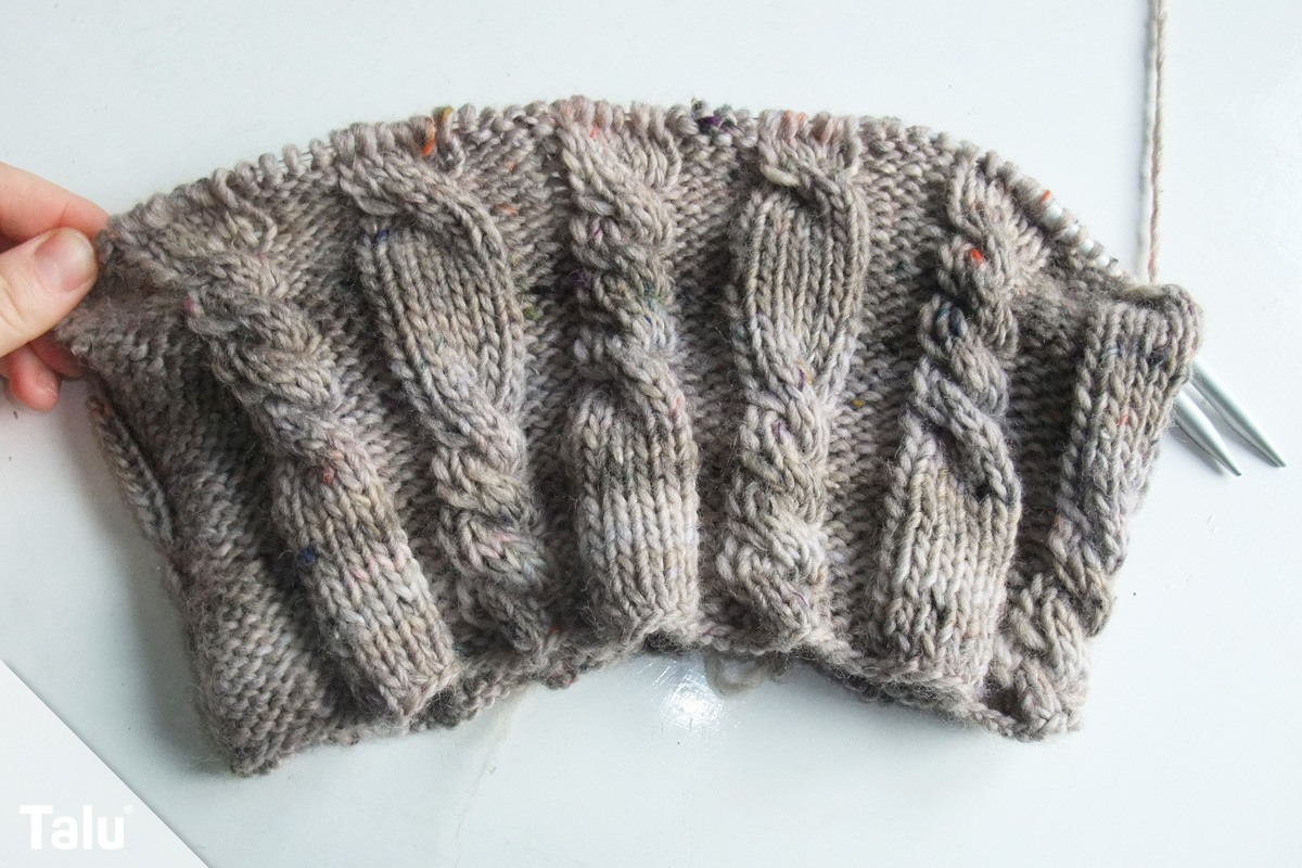 Kissen stricken