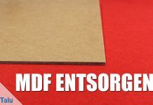 MDF-Platten entsorgen