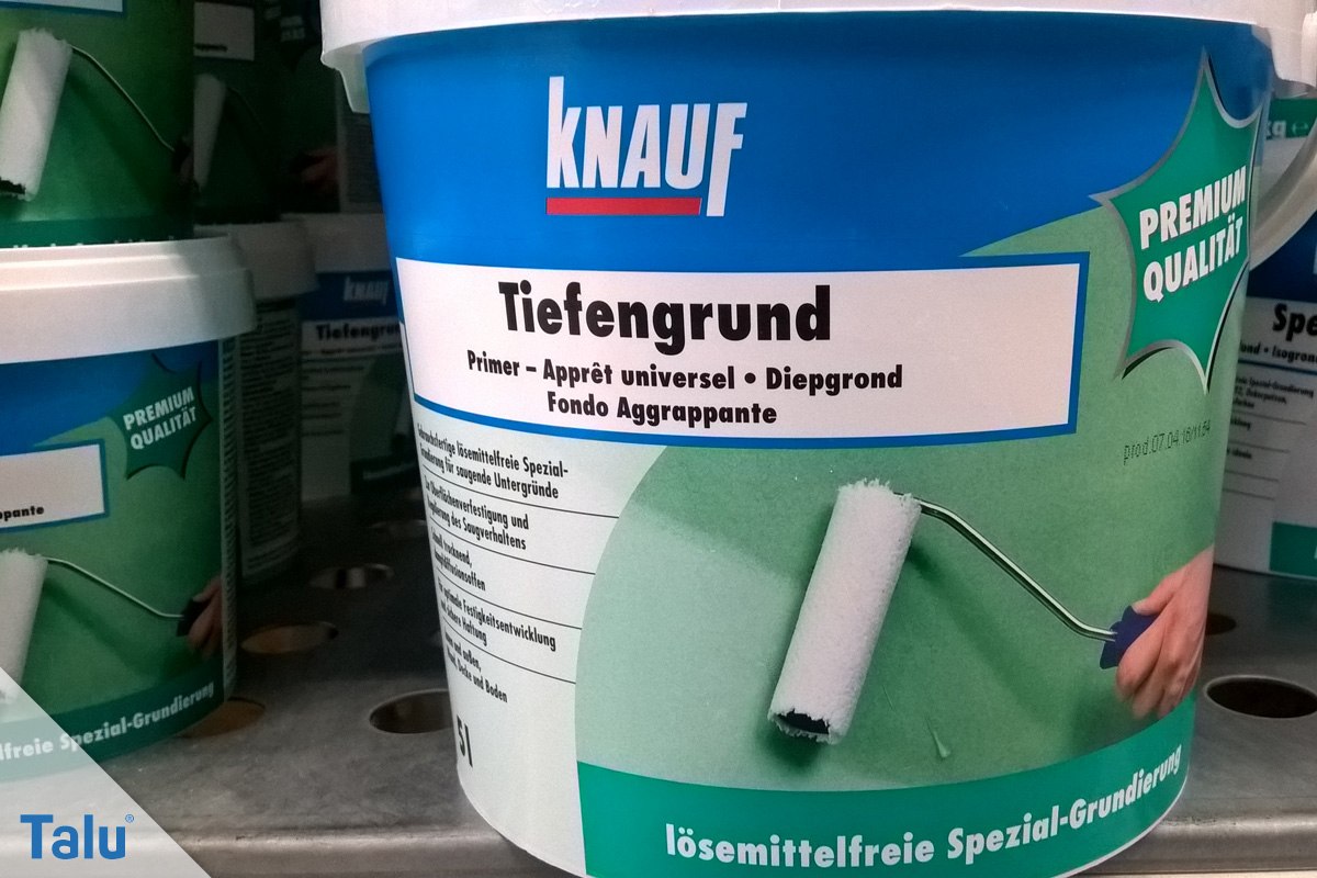 Rigips grundieren