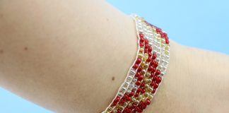 Rocailles Armband selber machen