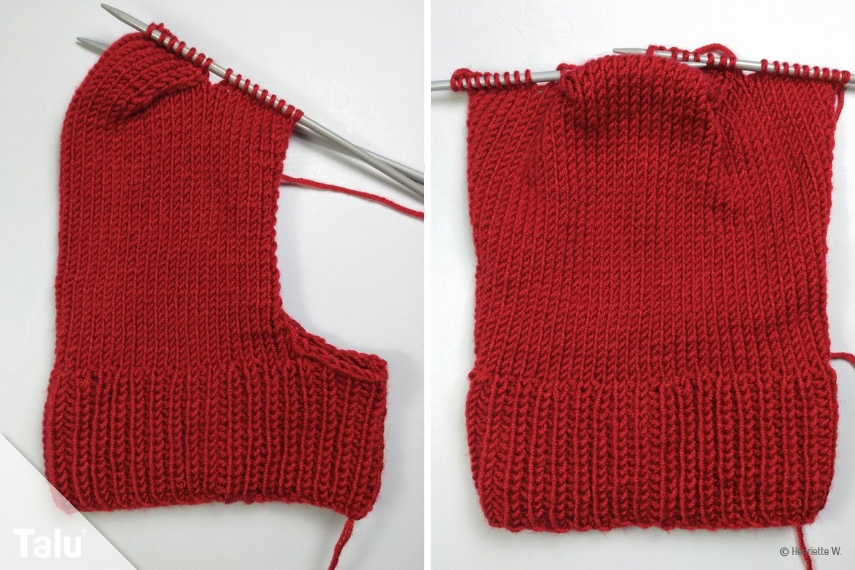 Schlupfmütze stricken