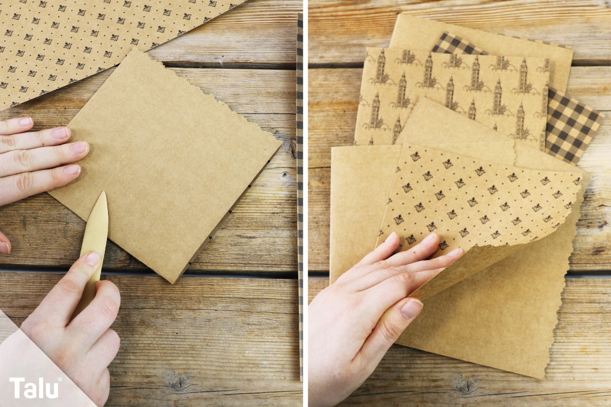 Anleitung für Scrapbooking