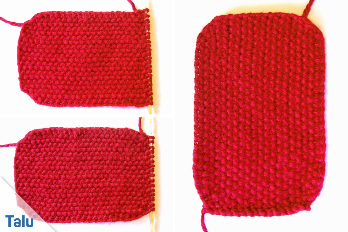 Tasche stricken