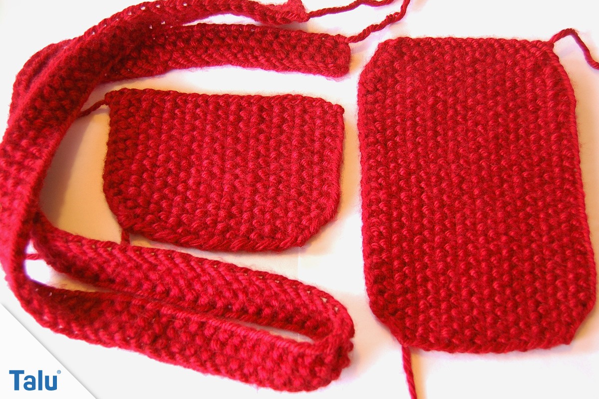 Tasche stricken