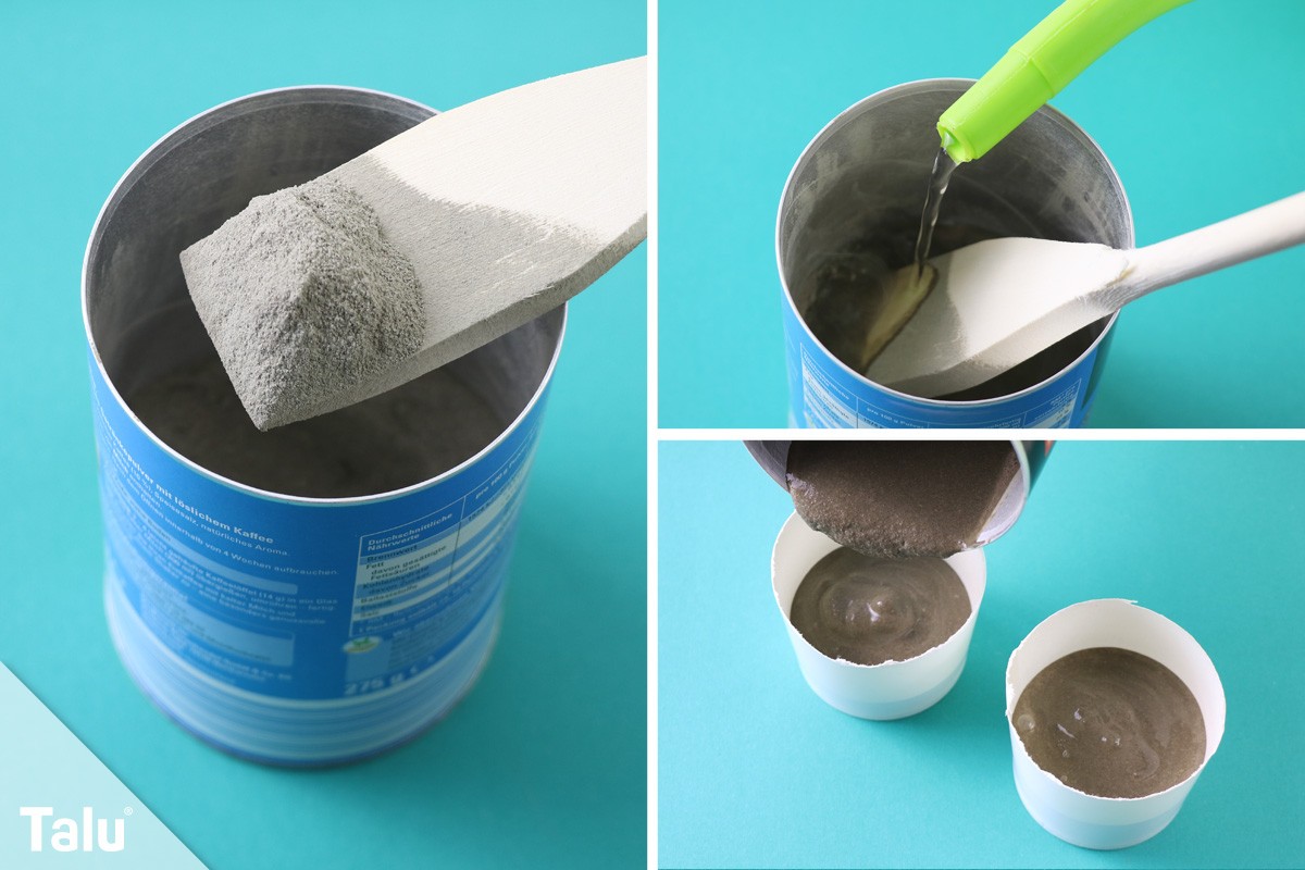 Eierbecher aus Beton