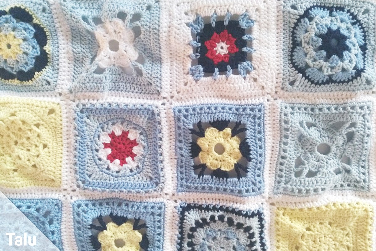 Muster Fur Granny Squares Anleitung Und Ideen Zum Hakeln Talu De