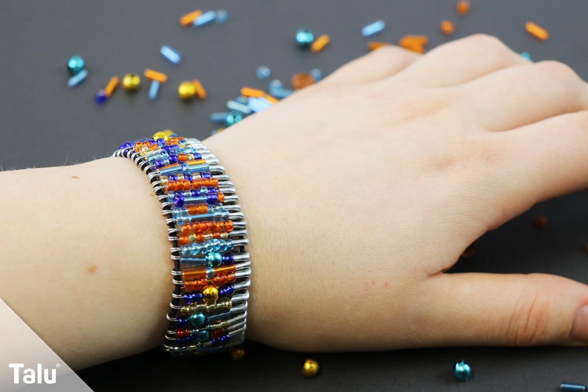 Rocailles Armband basteln