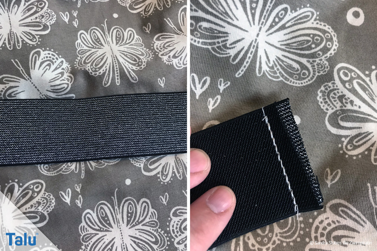 Faltenrock nähen
