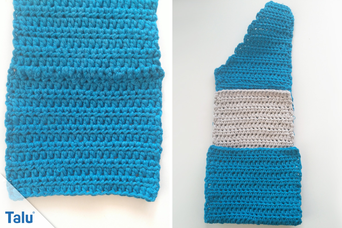 Handysocke häkeln