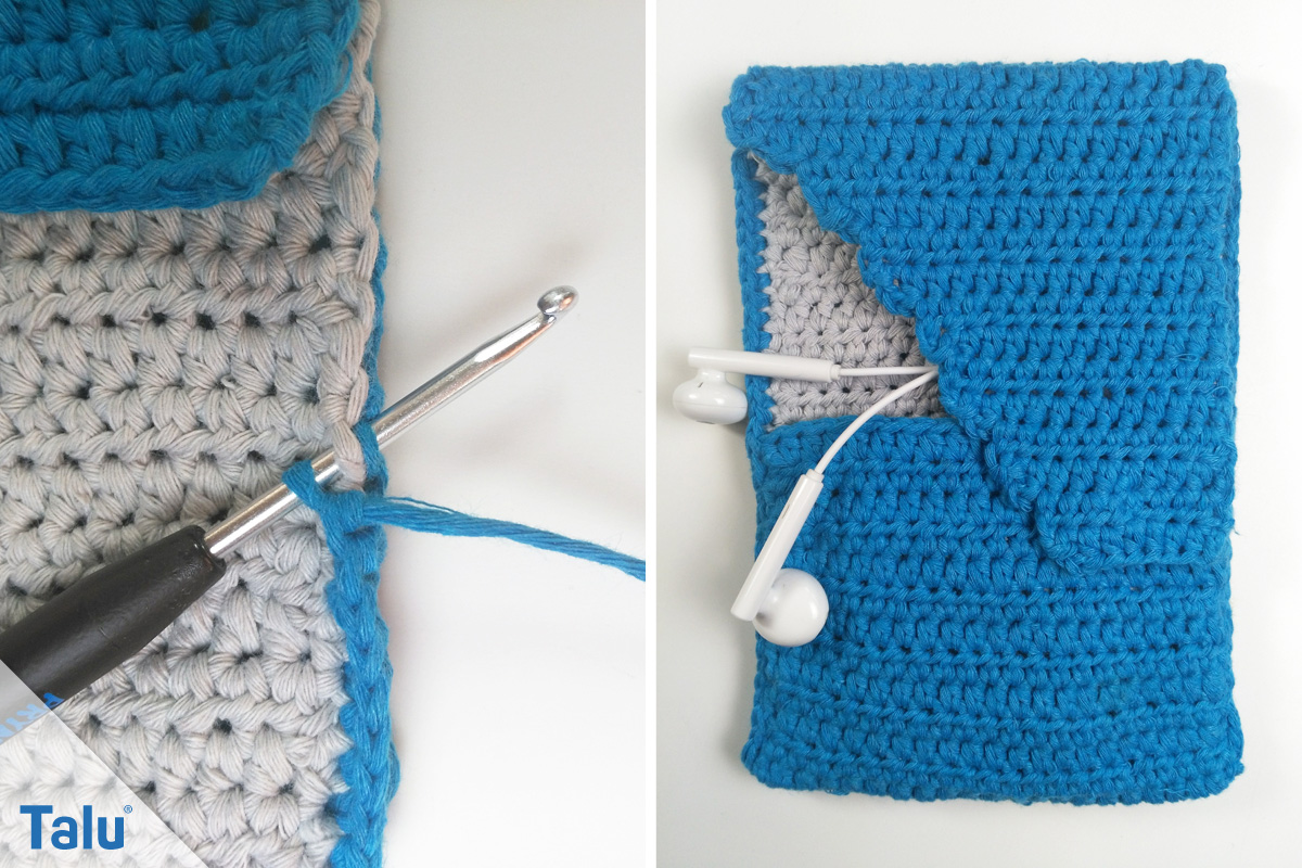 Handysocke häkeln