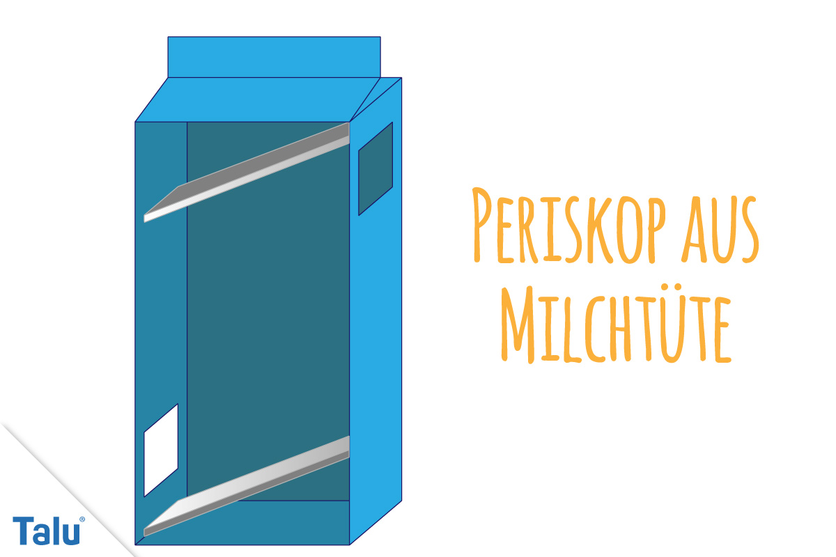 Periskop aus Milchtüte