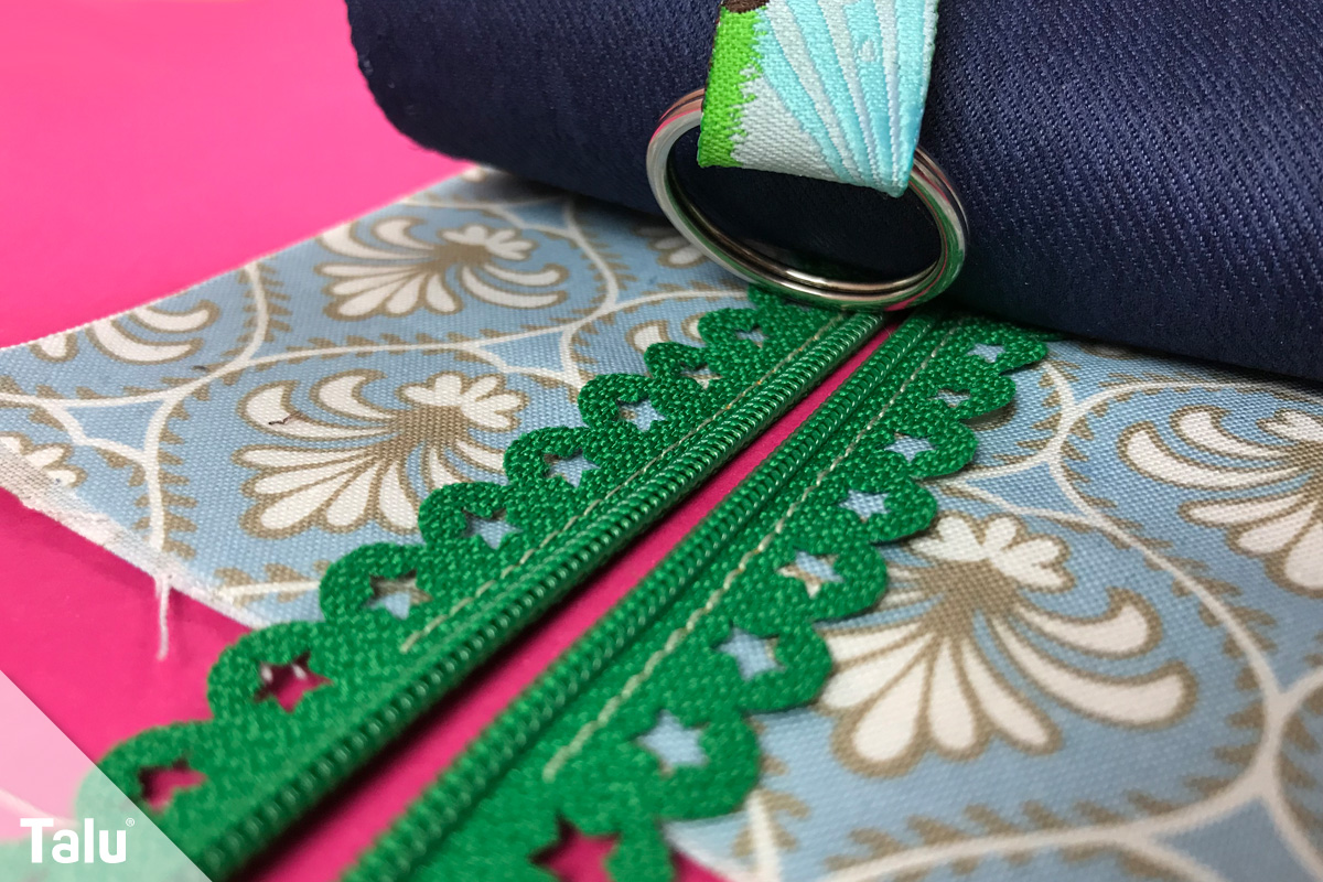 Schlüsselmäppchen nähen