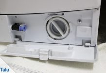 Flusensieb reinigen