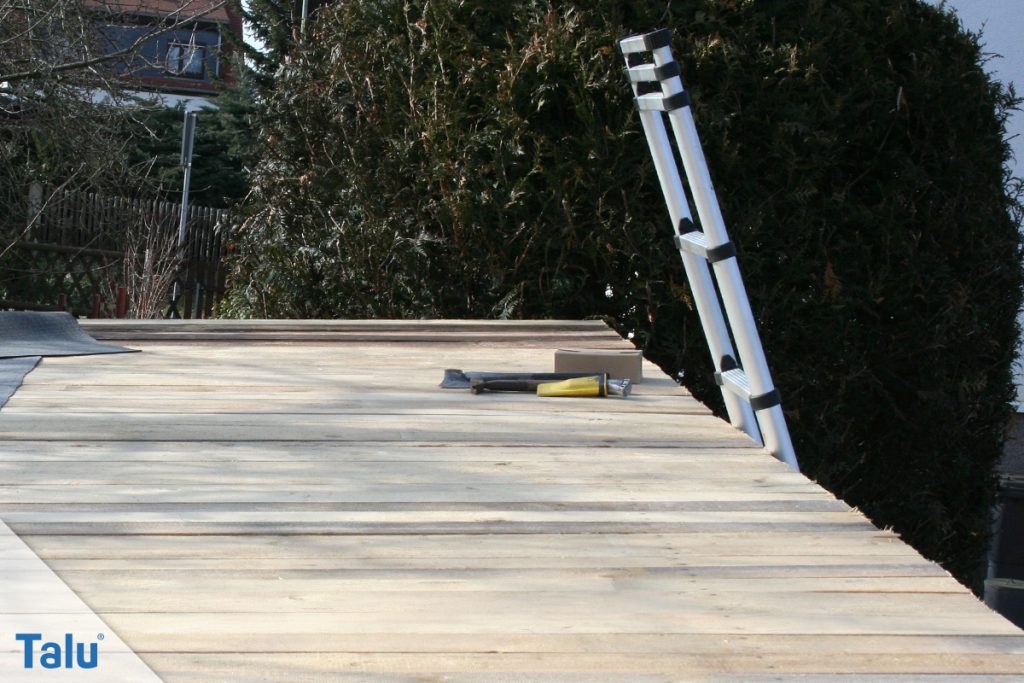 Garagendach erneuern und vollständig sanieren - Anleitung - Talu.de