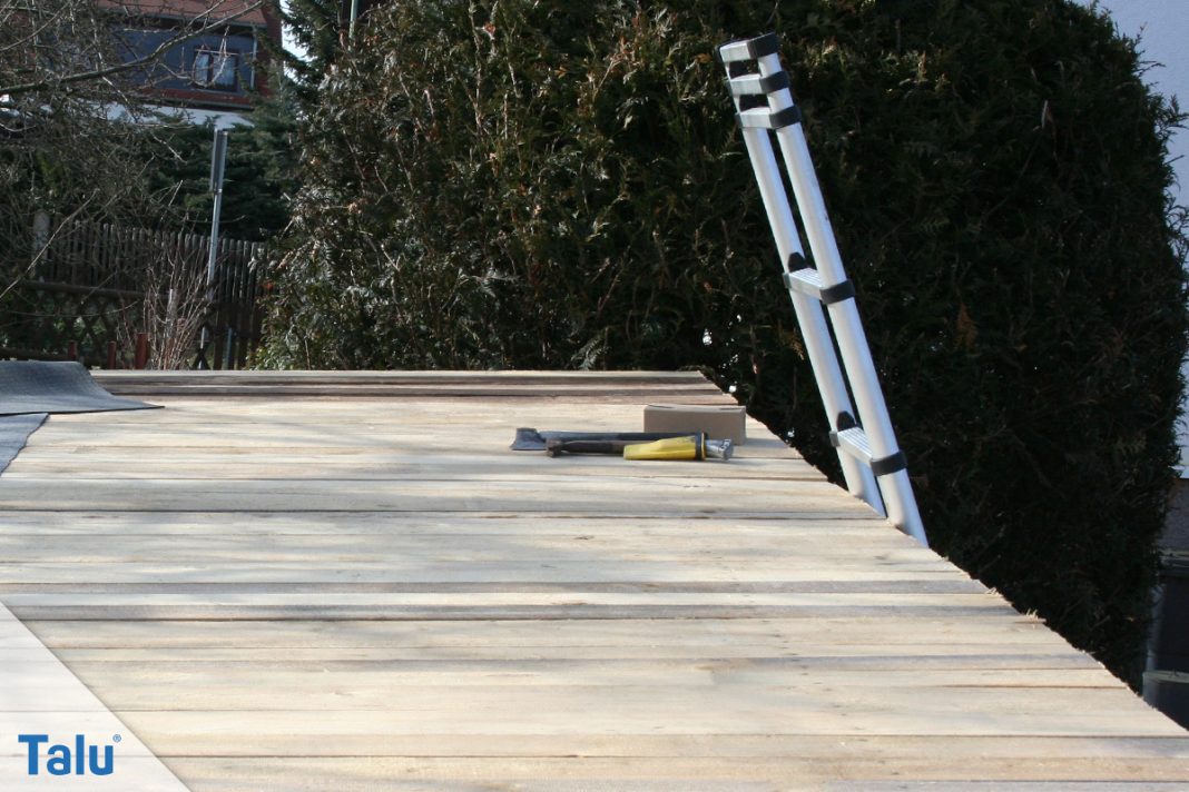 Garagendach erneuern und vollständig sanieren - Anleitung - Talu.de