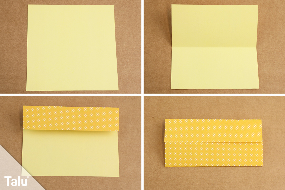 Origami Fuchs falten