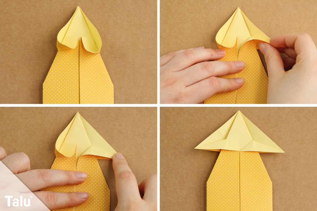 Origami Fuchs falten