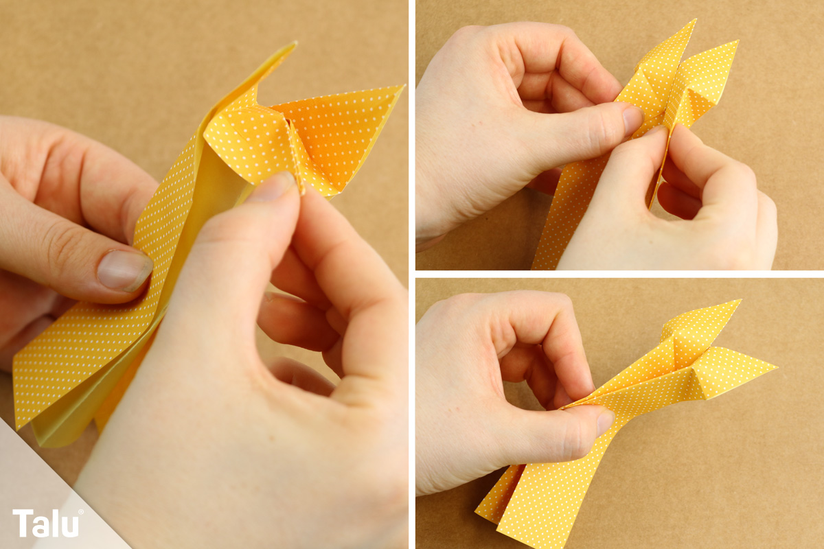 Origami-Fuchs falten