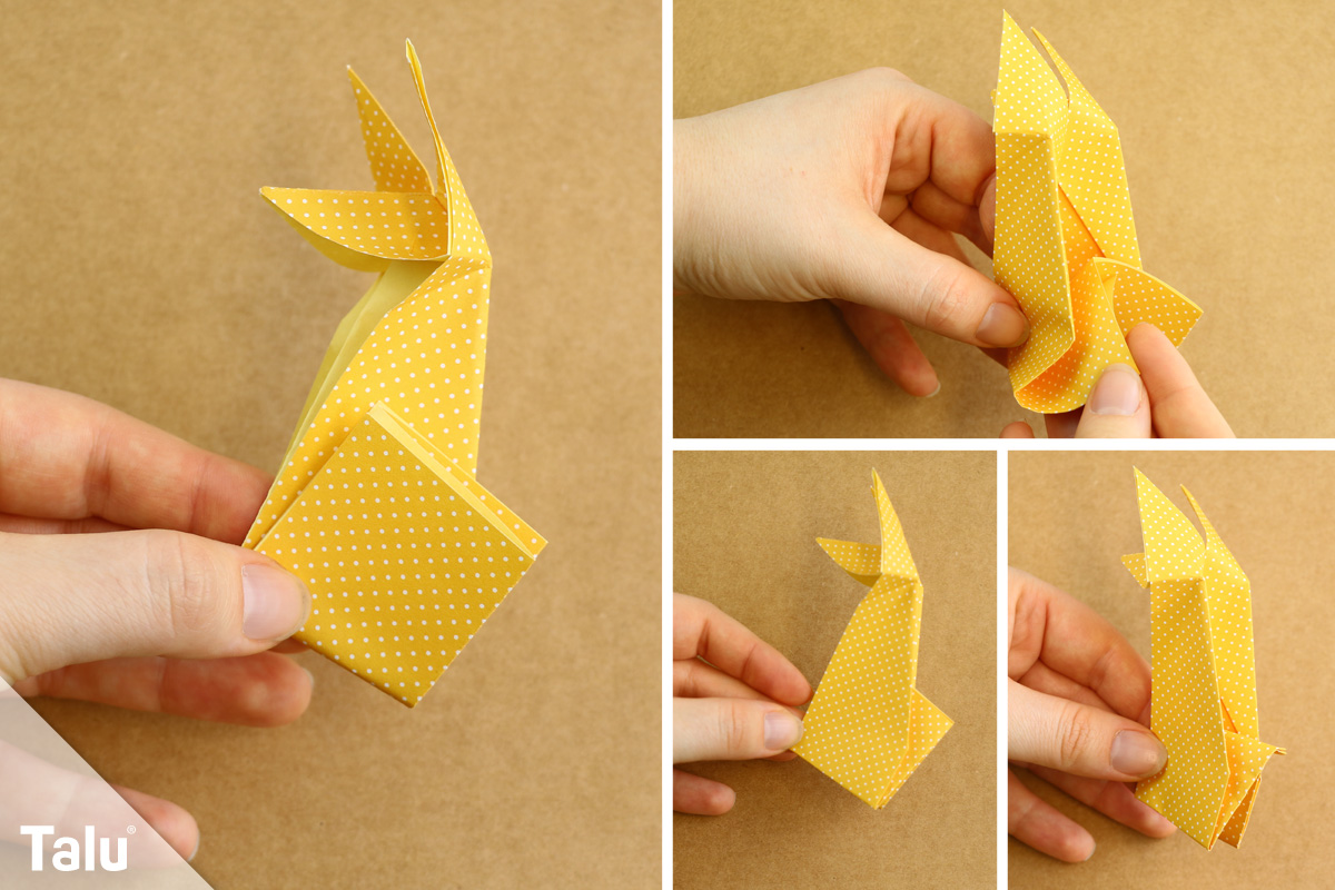 Origami-Fuchs falten