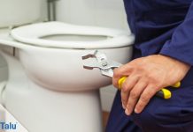 Schwimmer reparieren