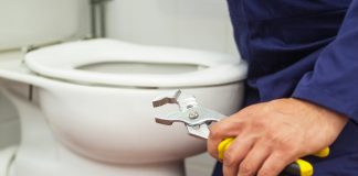 Schwimmer reparieren