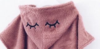 Badeponcho nähen