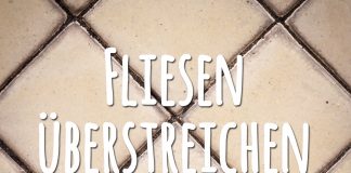 Fliesen überstreichen