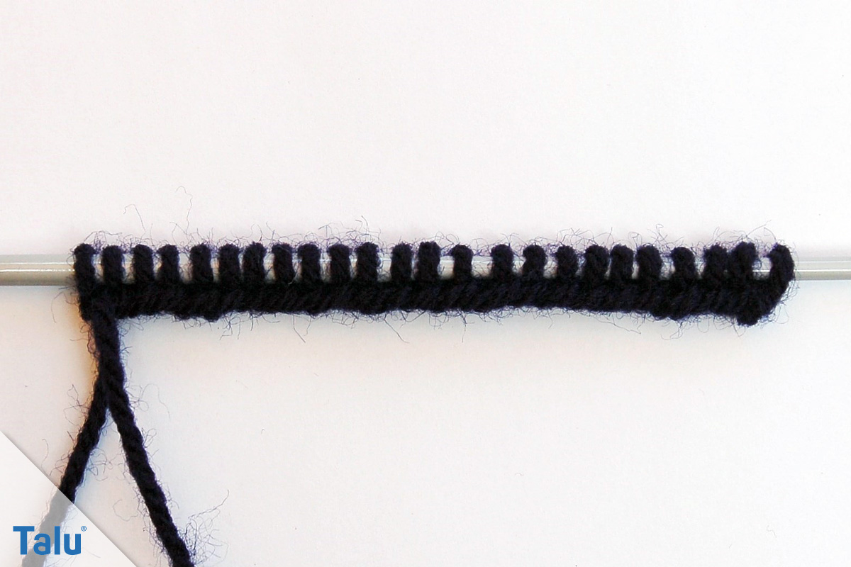 Stundenglasmuster stricken