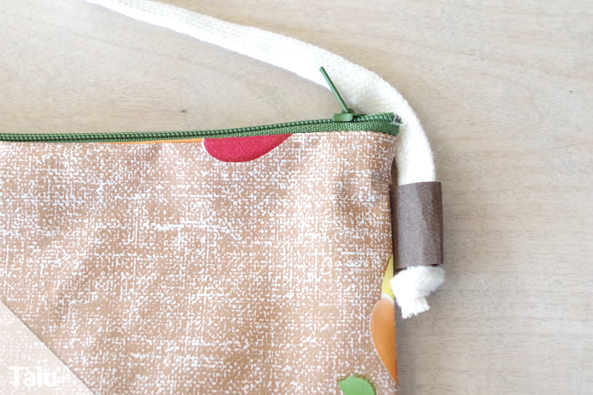Tasche aus Wachstuch