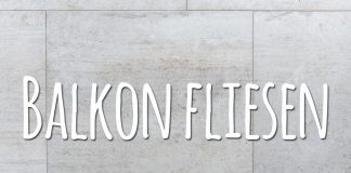 Balkon fliesen