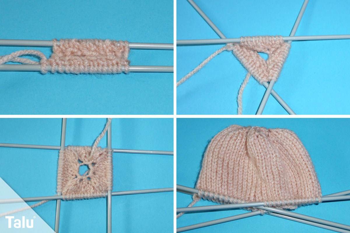 Puppe stricken