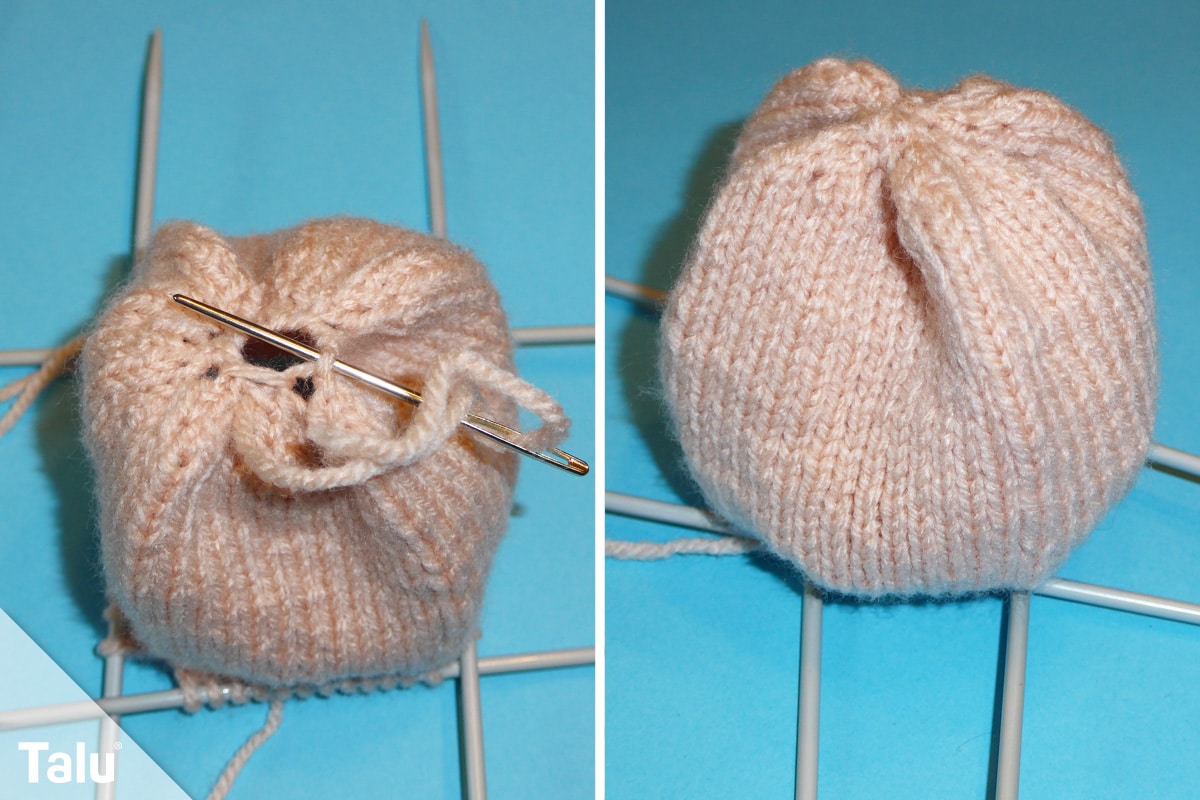 Puppe stricken