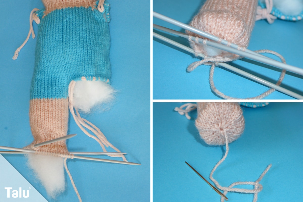 Puppe stricken
