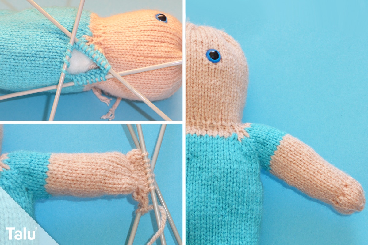 Puppe stricken