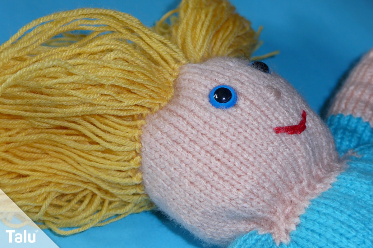 Puppe stricken