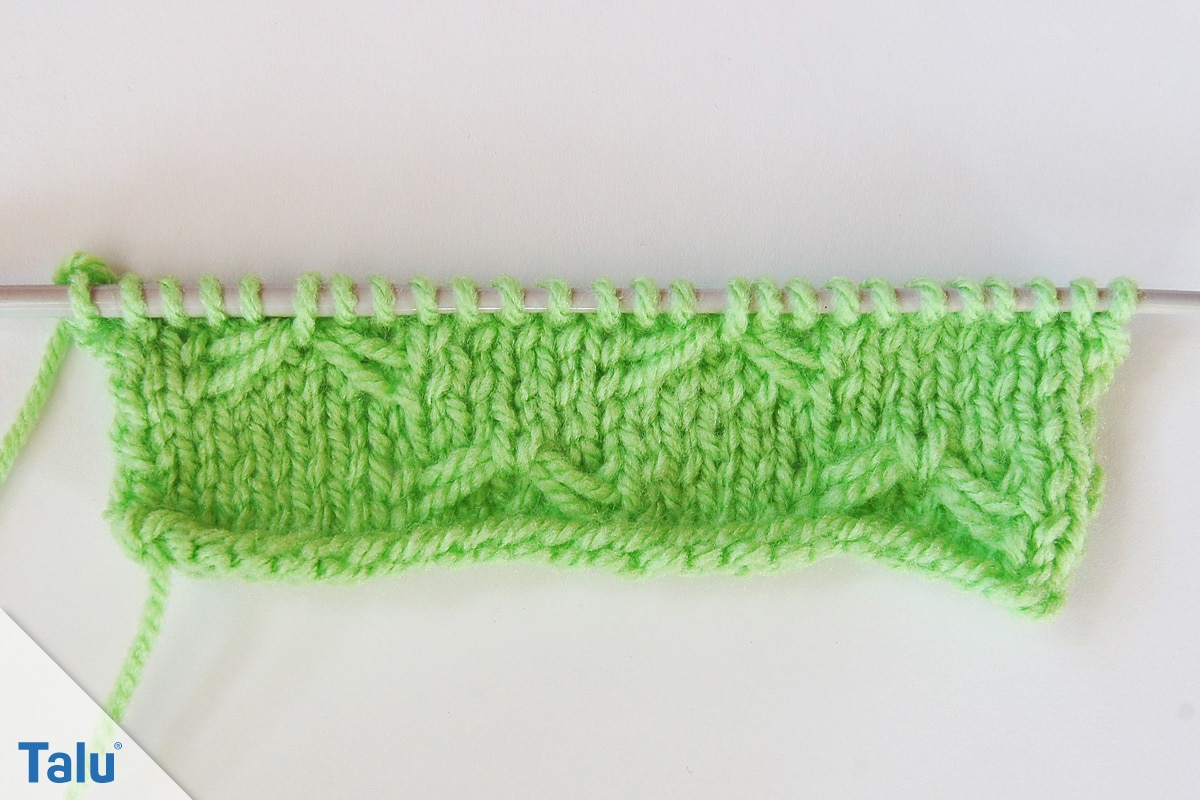 Schmetterlingsmuster stricken