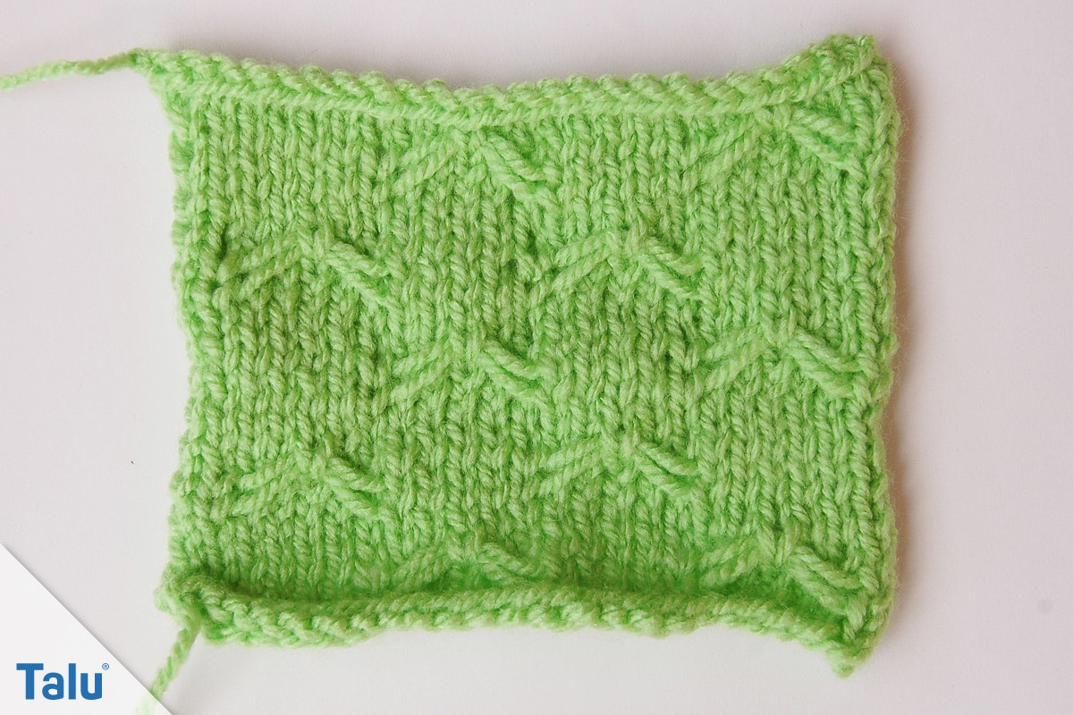 Schmetterlingsmuster stricken