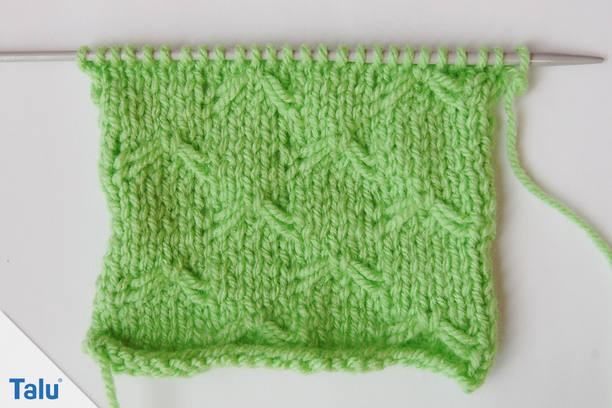 Schmetterlingsmuster stricken