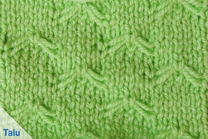 Schmetterlingsmuster stricken