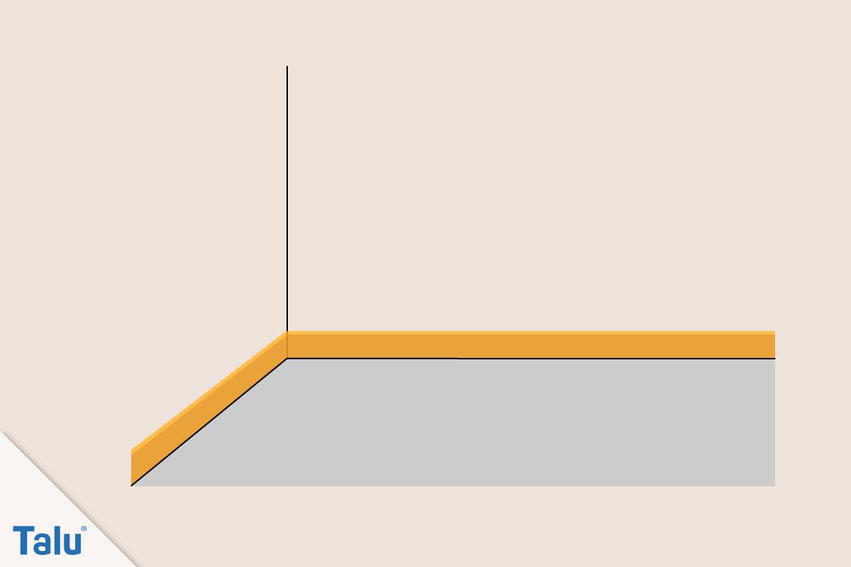 Trockenestrich verlegen, DIY-Anleitung, Randdämmstreifen