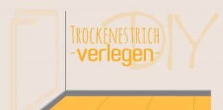 Trockenestrich verlegen, DIY-Anleitung