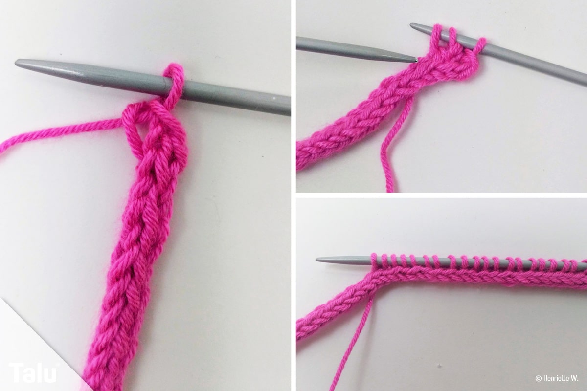 Babykleid stricken
