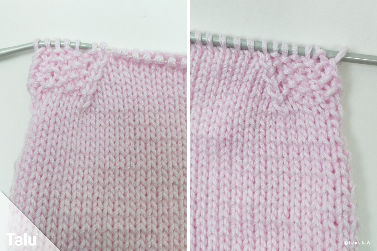 Babykleid stricken