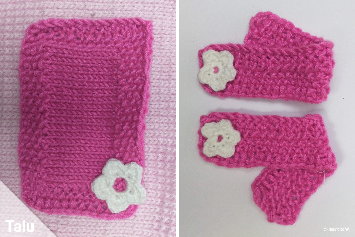Babykleid stricken