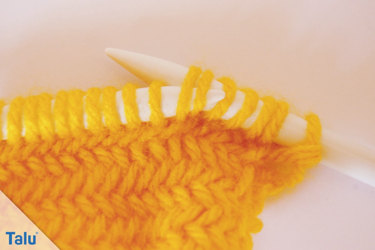 Fischgräten stricken