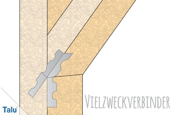 Holzbalken verbinden: DIY-Anleitung wie Sie Holz verbinden - Talu.de