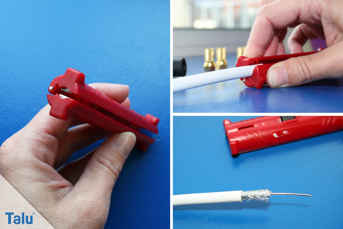 Kabel abisolieren
